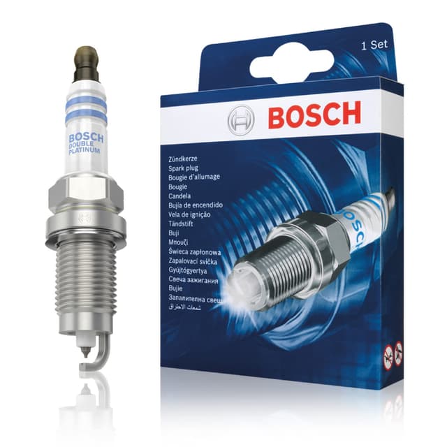 Bosch FR7HPP33 (+52) - Zündkerzen Double Platinum - 4er Set Kartonbox – 4 Stück 🚗🔧