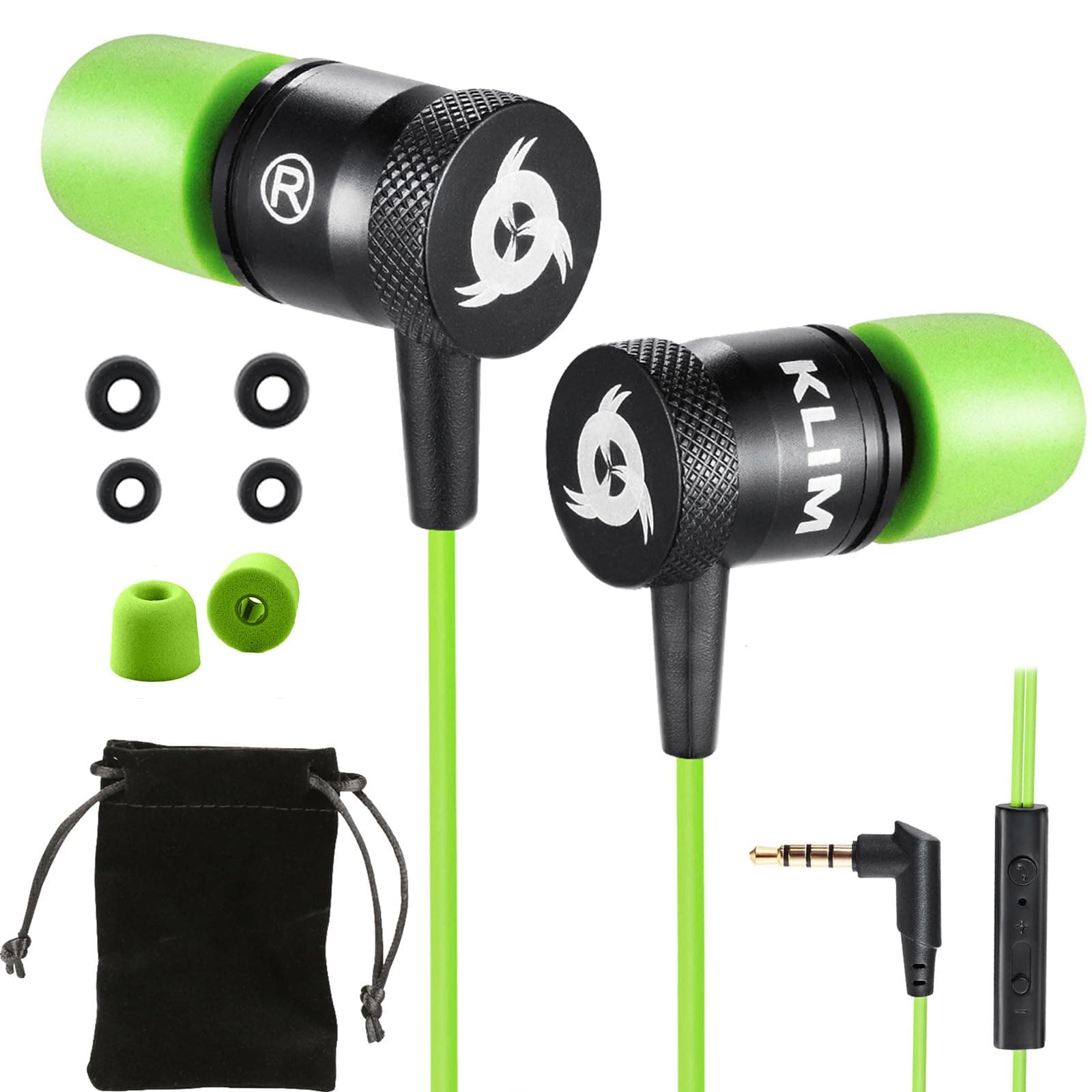 🎧 KLIM Fusion In-Ear Kopfhörer mit Mikrofon - NEU & Langlebig 🎮