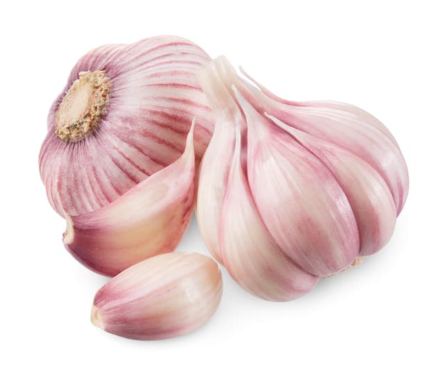 🌿🧄 Hymor Violetter Knoblauch - 3 Knollen - Lila Knoblauch Ajo Morado aus Spanien 🌿🧄