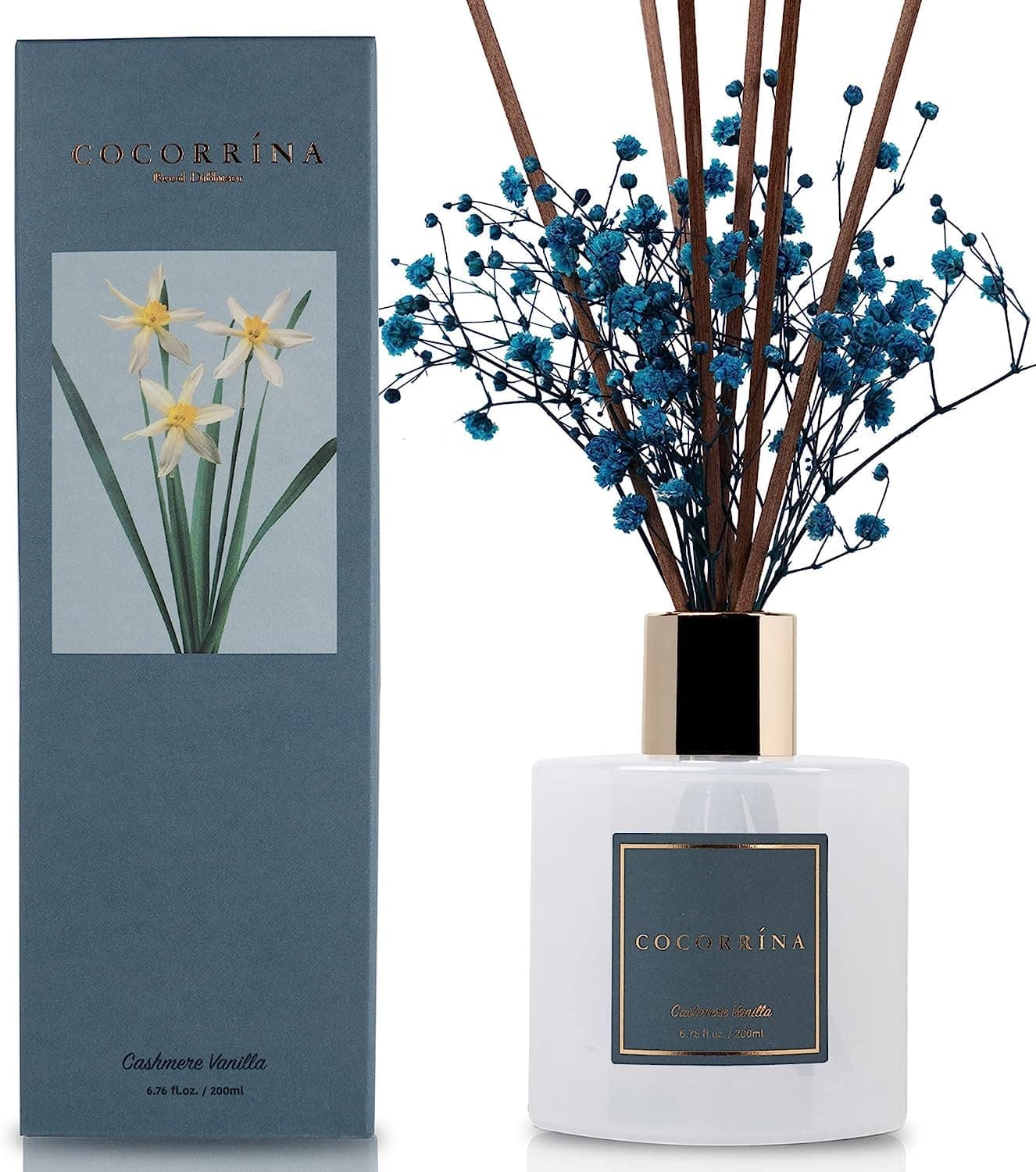Cocorrína Raumduft Reed Diffuser - Kaschmir Vanille 200ml 🌸🕯️
