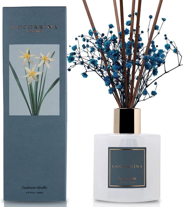 Cocorrína Raumduft Reed Diffuser - Kaschmir Vanille 200ml 🌸🕯️