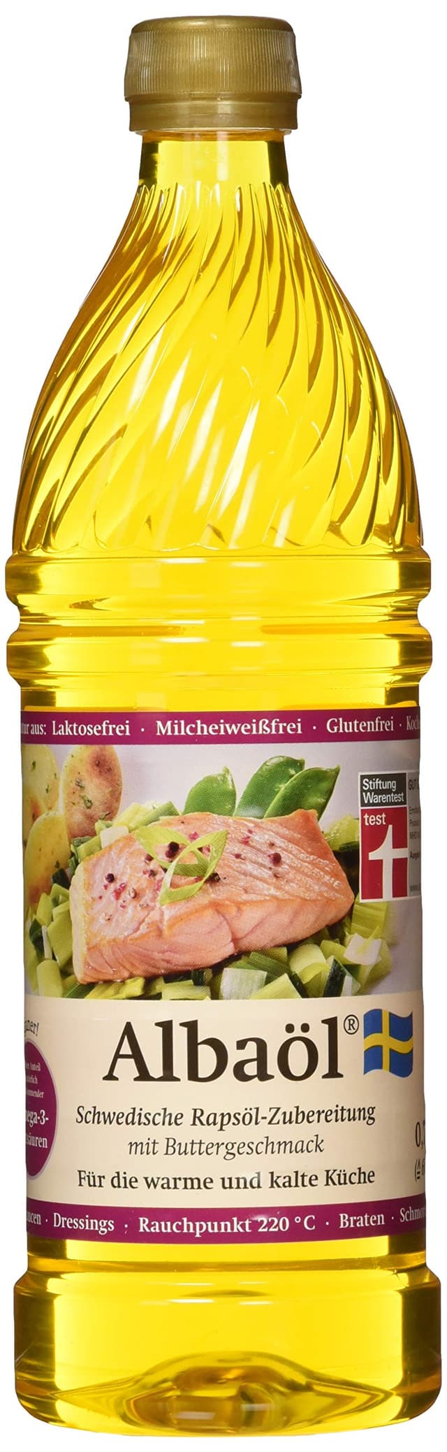 🌟 Deal des Tages: ALBAÖL - Schwedische Rapsöl-Zubereitung mit Buttergeschmack 750ml 🌟