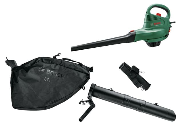 🍃 Bosch UniversalGardenTidy 3000 Elektrischer Laubsauger/Laubbläser 🍁