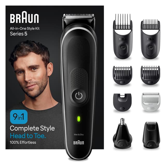 🧔🏻‍♂️🌟 Angebot: Braun 9-in-1 Bartpflege Bodygroomer Set - 38.11€!