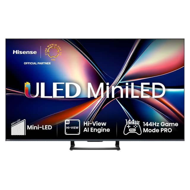 🌟 Super Angebot! Hisense 55U7Q Fernseher 55 Zoll, 4K Mini LED ULED, Smart TV 📺