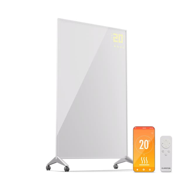 Klarstein Infrarotheizung mit Thermostat 🌡️ Smart Home Elektroheizung