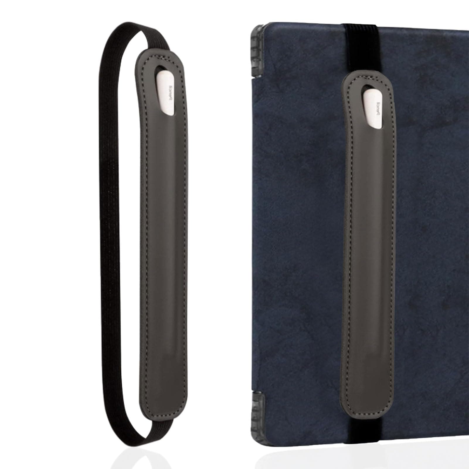 VOCIBO Pencil Halter für Apple (Pro und 1. und 2. Generation) | Ipad Stift Hülle mit Gummiband