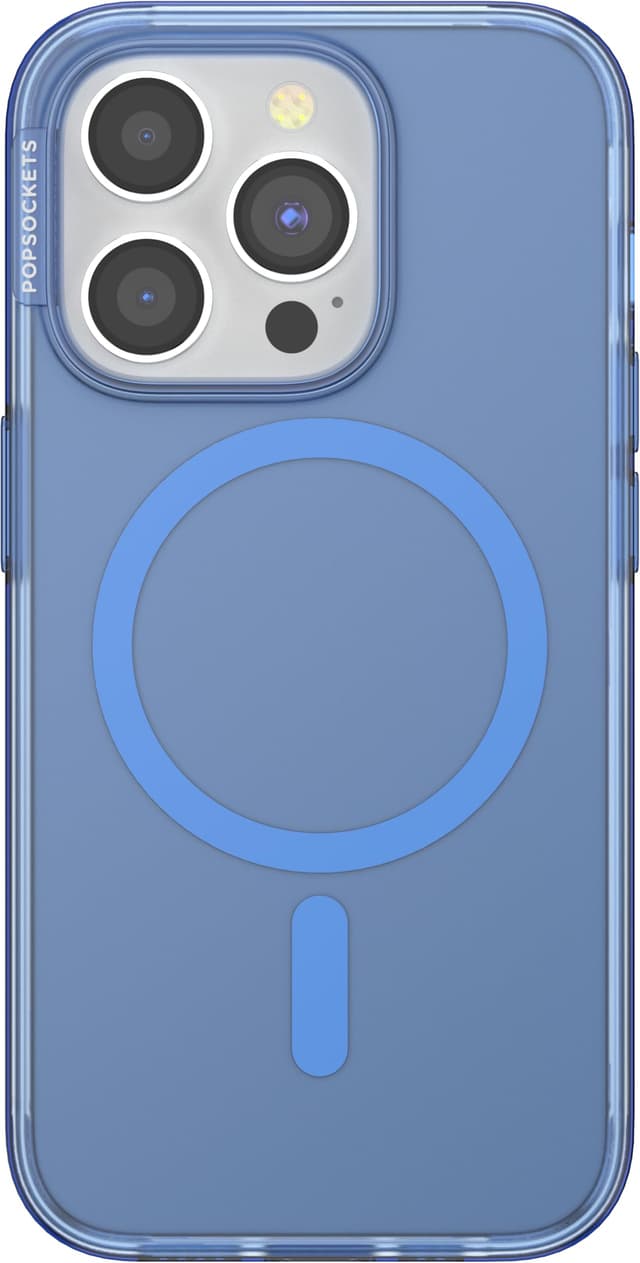 PopSockets iPhone 15 Pro Max Hülle - Vermeer Blue 📱🔋