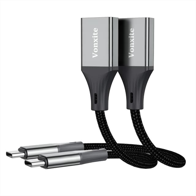 🔌📱 Adapter USB C auf USB 3.0 [2 Stück] - OTG-Kabel für iPhone, iPad, Galaxy, MacBook, Google Pixel