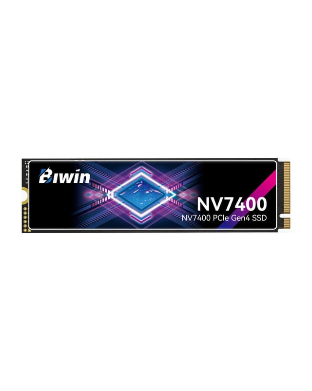 BIWIN Black Opal NV7400 M.2 PCIe Gen4 SSD 2TB - Lesegeschwindigkeit bis zu 7450 MB/s - Gaming Speicher Kompatibel mit PC, Laptop & PS5