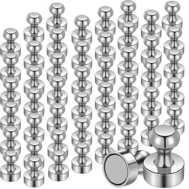 MINI Magnet Set - 50 Stück, 12 x 16mm, Stark Neodym Magnete