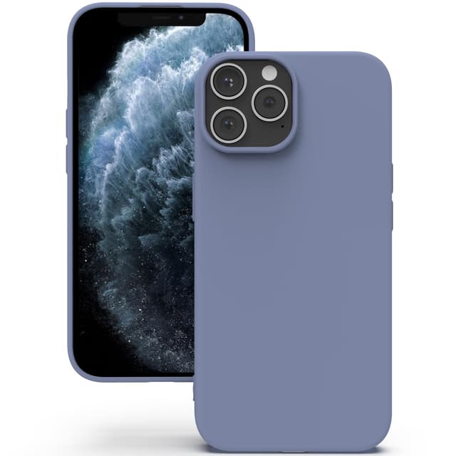 📱 YATWIN iPhone 11 Pro Hülle - Premium Silikon Handyhülle mit Kameraschutz in Lavendelgrau