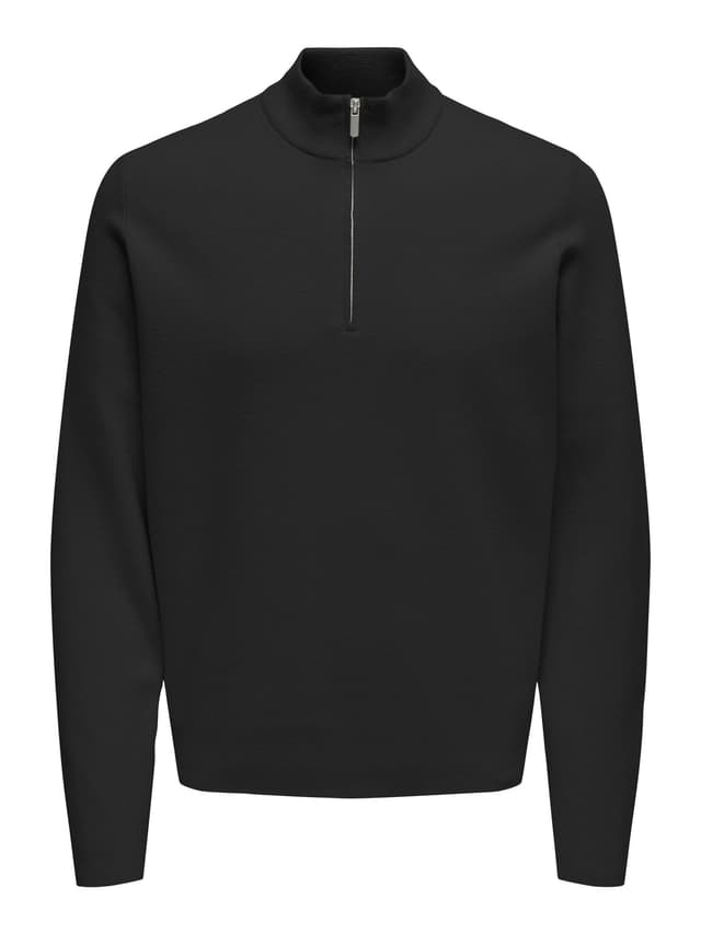 🔥 Nur & Söhne Strickpullover ONSCOOPER - XXL Schwarz