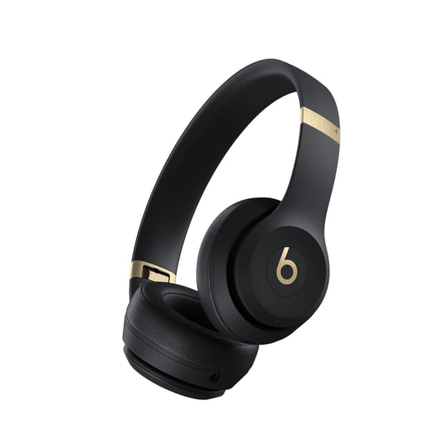 🎧 Beats Solo 4 - Kabelloser Bluetooth On-Ear Kopfhörer Schwarz & Gold