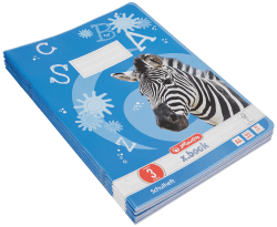 📚 Herlitz Schulheft x.book A4, Lineatur 3, 3. Klasse, 32 Blatt, 5 Stück Lineatur 03 - Sonderangebot! 🎉