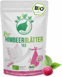 NanaNatura's BIO Himbeerblättertee | Schwangerschaftstee Kräutertee