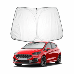 🚗 BIXUAN Fiesta8 Sonnenschutz für Ford Fiesta MK8 2017-2025 Windschutzscheibe - Sonnenschutz Blockiert UV Abdeckung
