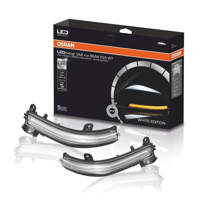 🌟 Angebot: Osram LEDriving Dynamische Spiegelblinker F20 WT White Edition BMW 1-4, X1 Serie