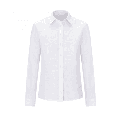 👩‍🍳 MISEMIYA - Frau KELLNERHEMD MIT Langen ÄRMELN - Woman Hospitality UNIFORM - 8726 M Weiß