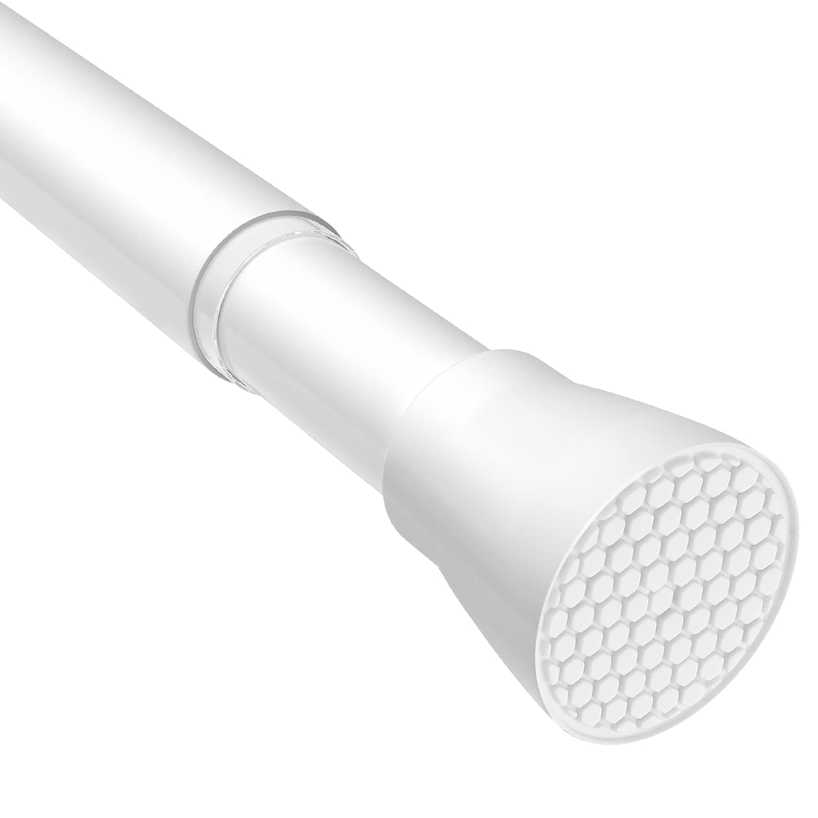 🌟 Zipglo 1 Stück Gardinenstange ohne Bohren 70-127cm Duschvorhangstange Teleskopstange