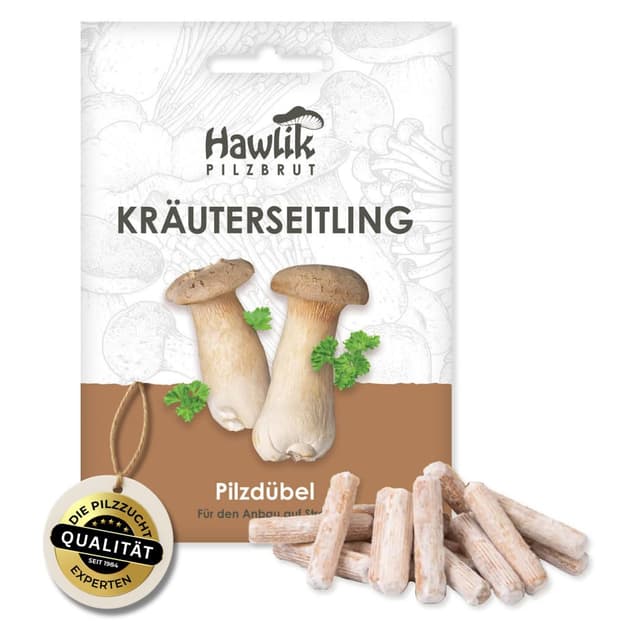 🍄🌿 Hawlik Pilzbrut - Kräuterseitlinge auf Stroh züchten 🌱🍄