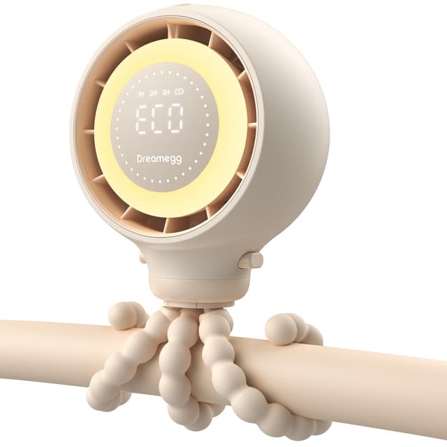Angebot: Dreamegg Tragbarer Ventilator Kinderwagen 🌟💨🔋🌅🌙✨💖🚀