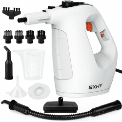🔥 Angebot: SXHY Tragbarer Dampfreiniger für Zuhause 🧼 Mehrzweck Handdampfreiniger mit 11-teiligem Zubehör-Set