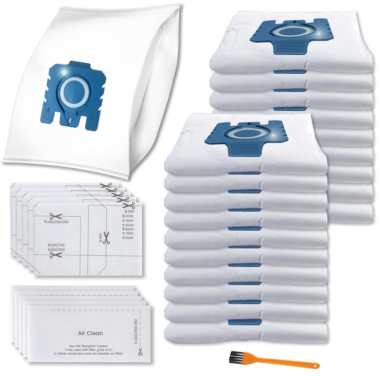 🌟 20er Pack GN Staubbeutel Ersatz für Miele Staubsauger 🌟