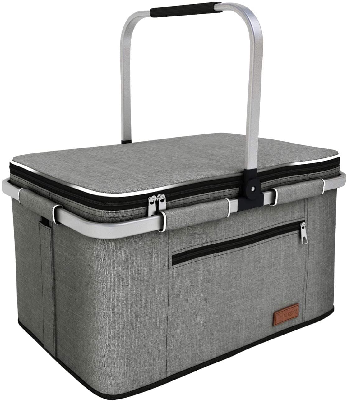 LIQINGG 35L Kühltasche Einkaufskorb 🛒🧊
