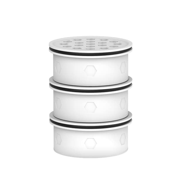 🌊🌿 GLACIER FRESH GF-71 Wasserfilter Kartusche 3er-Pack - Reduziert Chlor, Kalk und verbessert den Wassergeschmack!
