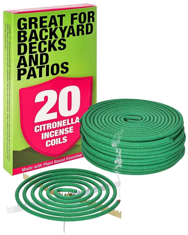 🌿 Citronella Räucherspirale 2er-Pack - Entspannung im Freien 🌼