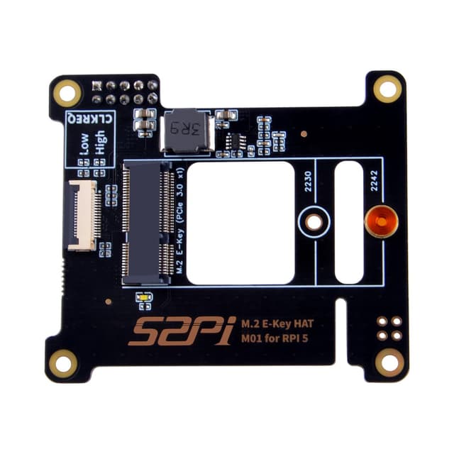 🔥 GeeekPi M01 PCIe M.2 E-Key NVMe SSD PCIe Peripheral Board für Raspberry Pi 5