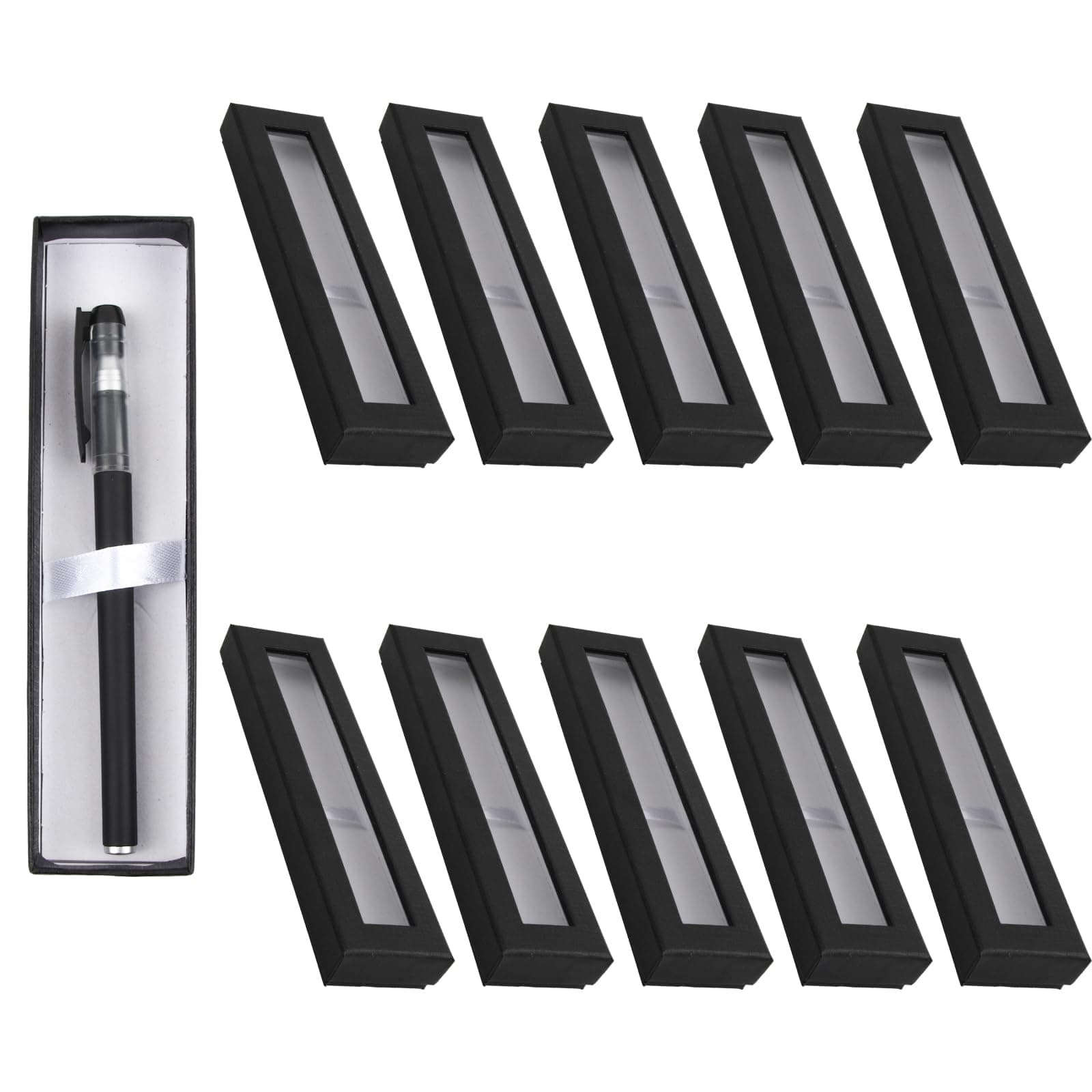 🎁 10 Stück Stifte Verpackung Box 18 x 5,2 x 2,5 cm - Umweltfreundlich und Vielseitig