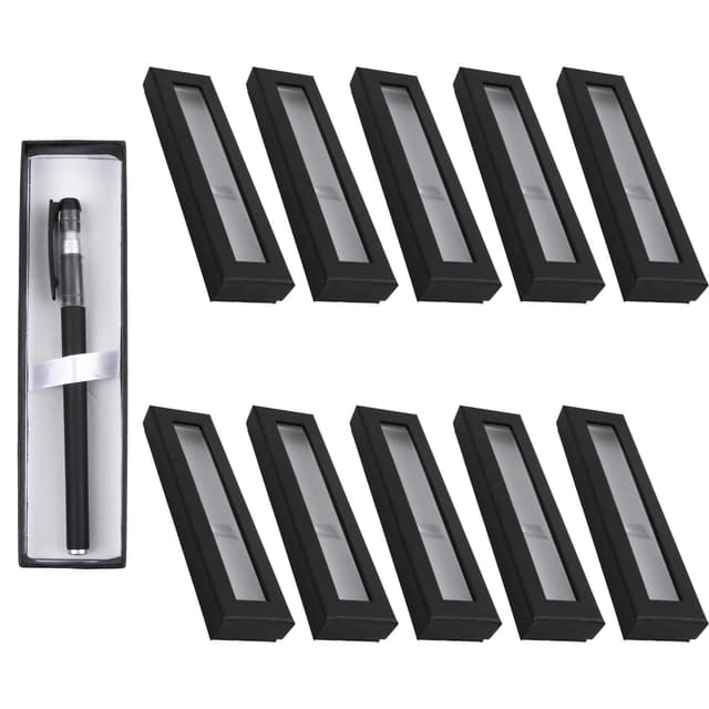 🎁 10 Stück Stifte Verpackung Box 18 x 5,2 x 2,5 cm - Umweltfreundlich und Vielseitig