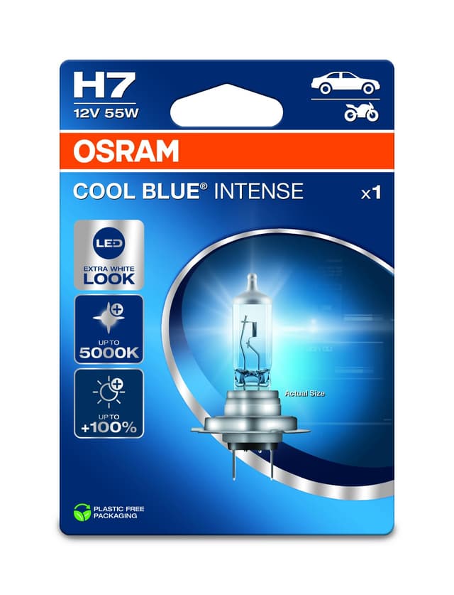 OSRAM COOL BLUE® INTENSE H7 Halogen-Scheinwerferlampe