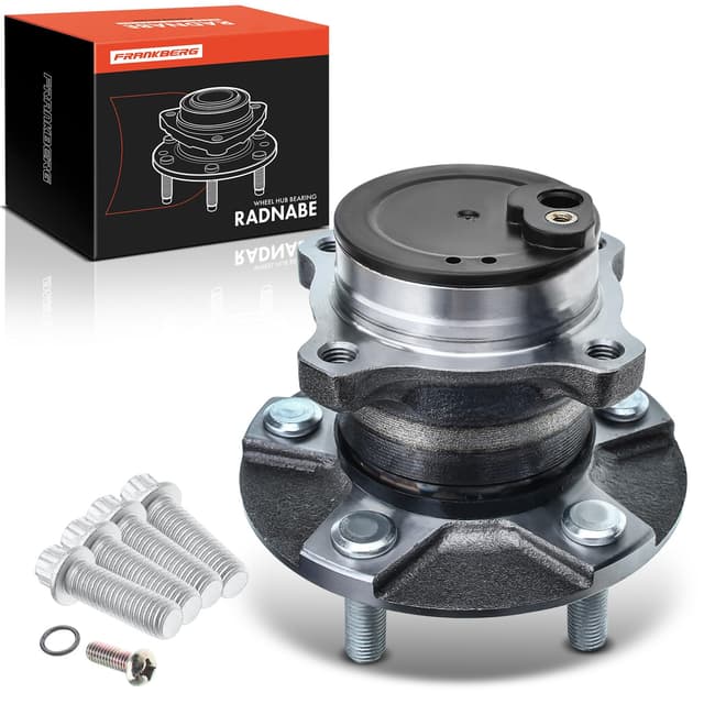 🚗🔧 Frankberg 1x Radlager Radlagersatz mit Integriertem ABS Ring Hinterachse