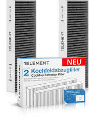 🔥 Deal: 2 Aktivkohlefilter für Bora Basic Umluft Dunstabzugshaube 🌬️