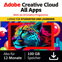 Adobe Creative Cloud All Apps für Schüler & Lehrkräfte - Spezialangebot 🎨💻