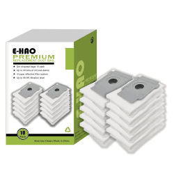 E-HAO 10 Pack Staubsaugerbeutel für iRobot Roomba i, s, j und Roomba Combo i, j Serien