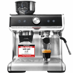 🚀 Mega Deal! GASTROBACK Espresso Siebträgermaschine mit Mahlwerk inkl. Milchkännchen, Tamper und Edelstahl Siebträger 🌟