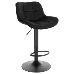 🌟 Super Angebot! EUGAD Barhocker höhenverstellbar 360° drehbar, Barstuhl mit Rückenlehne & Fußstütze