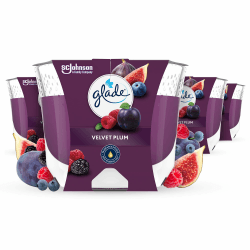 Glade Duft-Kerze im Glas, Velvet Plum - Angebot!