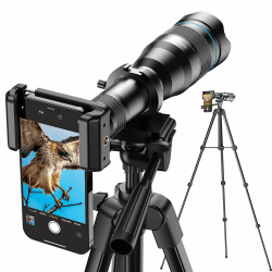 APEXEL Leistungsstarkes 60-faches Teleobjektiv für iPhone 📸🌙