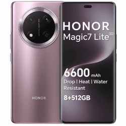 📱 HONOR Magic7 Lite Smartphone 5G ohne Vertrag, Dual SIM NFC Android Handy (512G ROM/8G RAM,6600 mAh,108MP, Fall-/Wasser-/Hitzebeständig, AI Intelligent, 6,78 Zoll AMOLED Display),Titanium Purple 8G+512G Titanium Purple