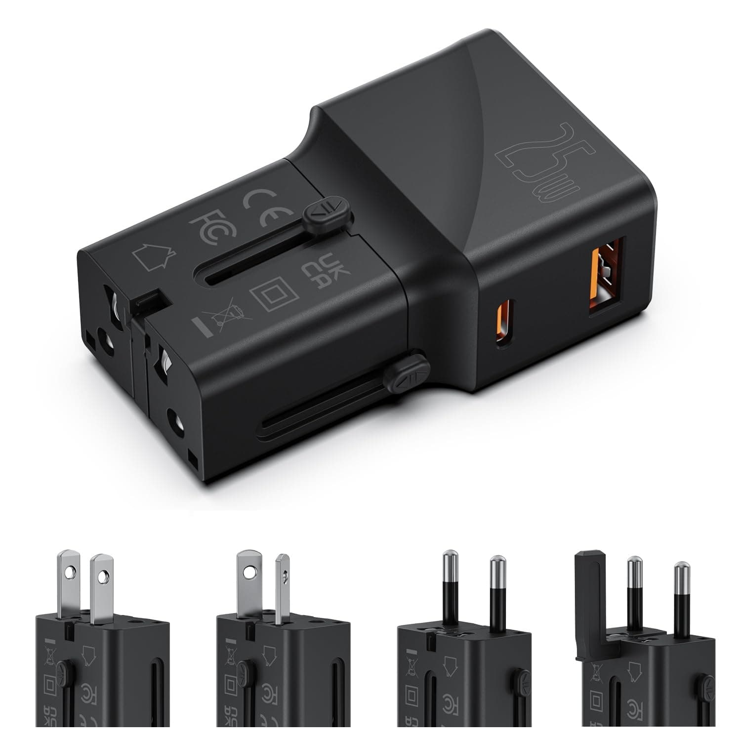 🔌🔋 SooPii USB-C Gan Ladegerät 25W - Reiseladegerät weltweit 🌍