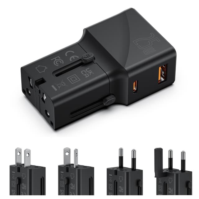 🔌🔋 SooPii USB-C Gan Ladegerät 25W - Reiseladegerät weltweit 🌍