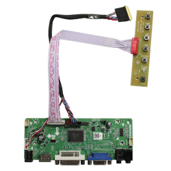 🔥VSDISPLAY VGA DVI LVDs Controller Karte 40 pin für 15.6" 1366x768 LP156WH2 LP156WH4 B156XW04 WLED LCD Bildschirm🔥