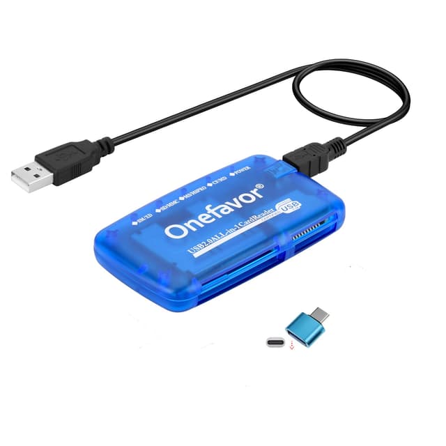 🔥 Angebot: SmartMedia-Kartenleser & Schreibgerät - All-in-1-USB-Universal-Multi-Karten-Adapter