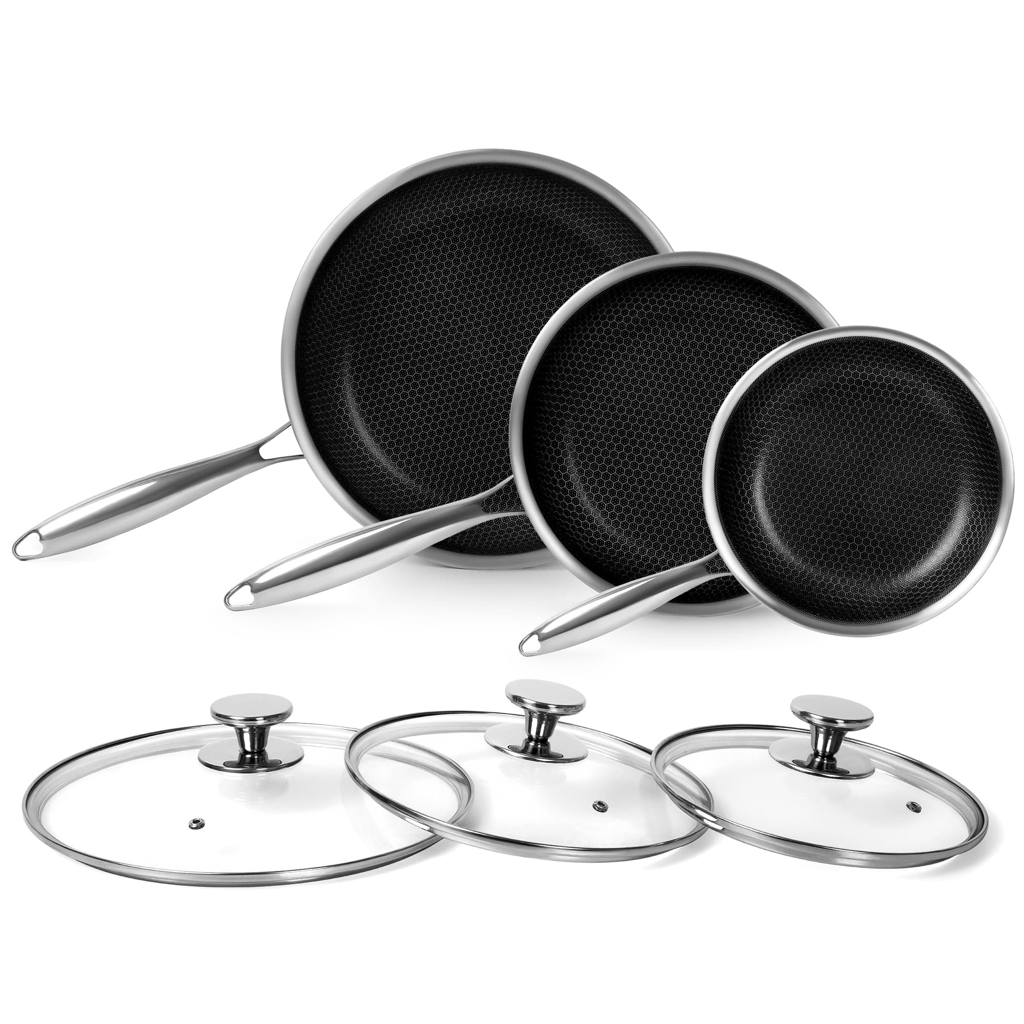 🌟 Angebot: Innerwell Pfannenset 3-teilig aus Edelstahl 🍳🔥