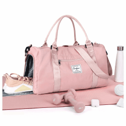 🎒 HYC00 Sport Duffel Bag Damen Herren | Sporttasche mit Nassfach & Schuhfach | Reise Duffel Bags Übernachtungstasche